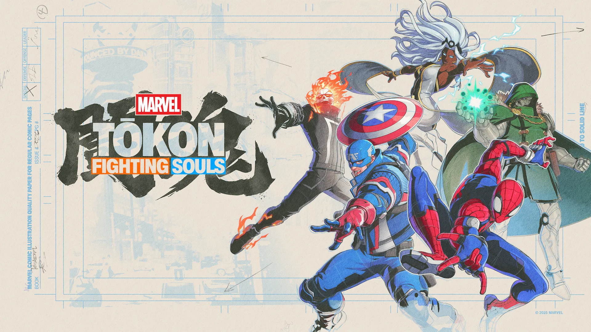『MARVEL Tōkon: Fighting Souls』発表――アークシステムワークス開発の4vs4チーム戦格闘ゲーム、2026年発売決定
