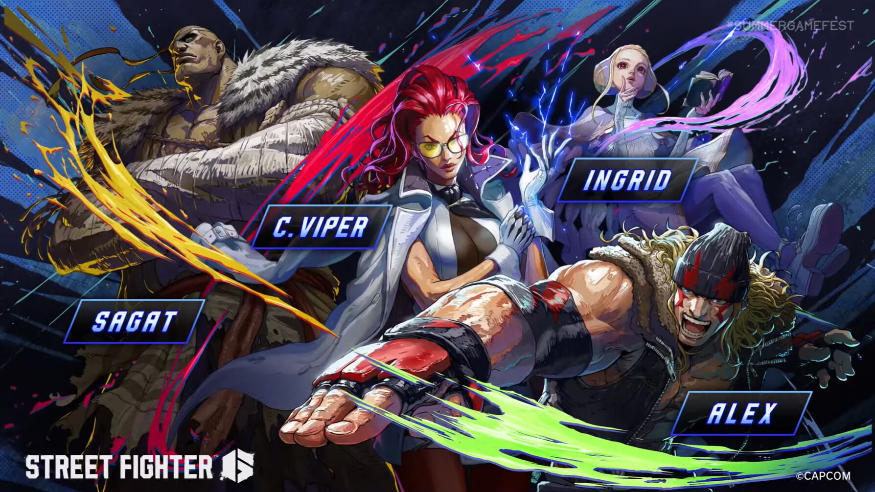『ストリートファイター6』Year 3追加キャラクター発表――サガット、ヴァイパー、アレックス、イングリッドが参戦決定