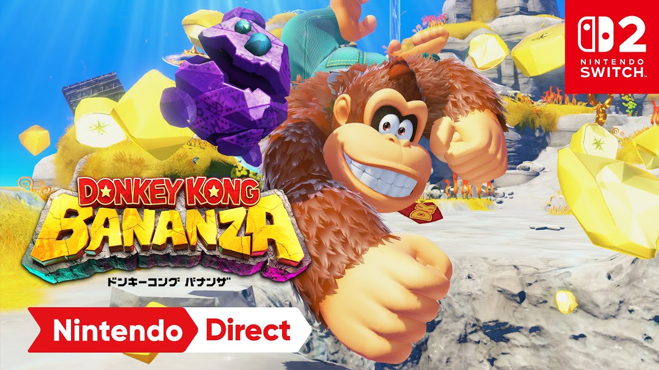 『ドンキーコング バナンザ』Nintendo Directで新情報公開!相棒ポリーンと共に地下世界を大冒険――7月17日発売決定