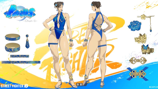 Outfit 4デザイン集 - 7体の夏らしい水着衣装