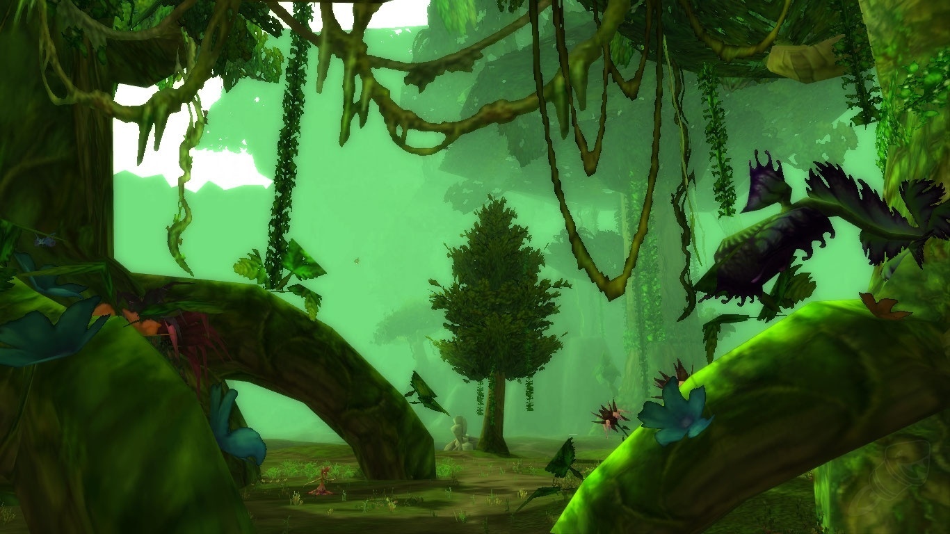 ウンゴロクレーターの風景