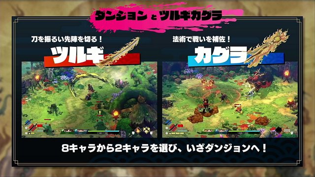 ツルギとカグラのバトルシステム