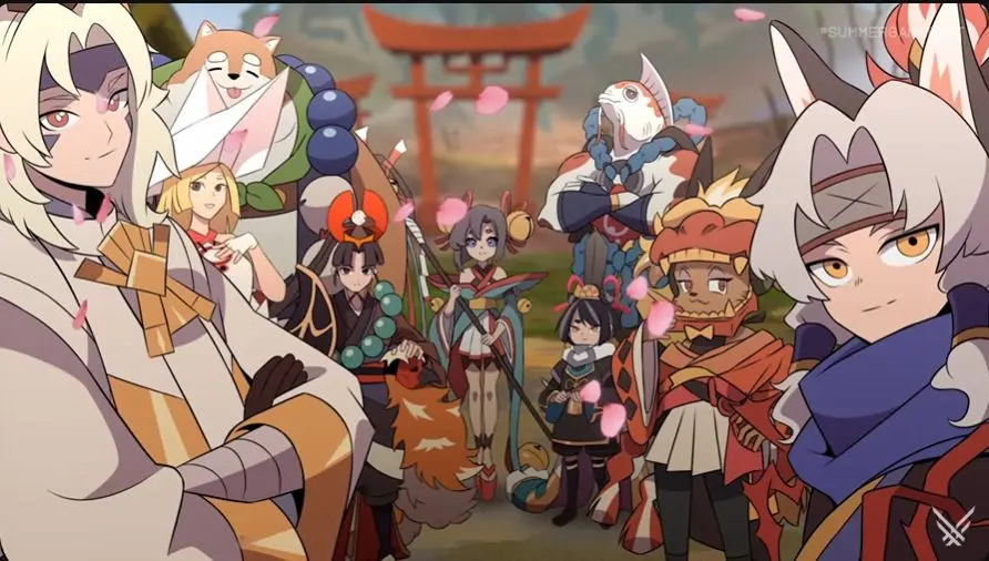 4人のキャラクター